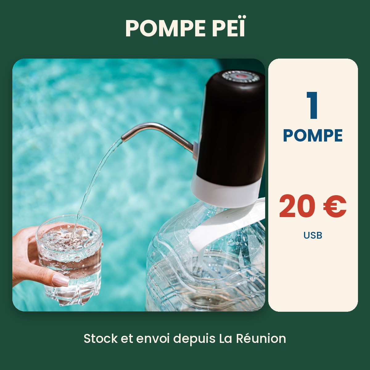Pompe à eau (Bouteille)